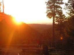 Sunrise from the porch at Sawmill (Best Sunrise (r))