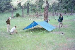 Shaeffers Pass Camp